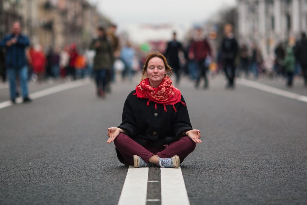 meditation in the marketplace